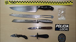 Ganivets confiscats